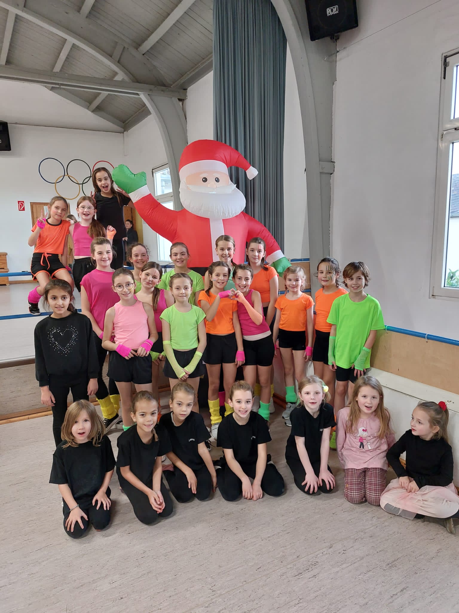 Weihnachtsfeier der Dance Kids