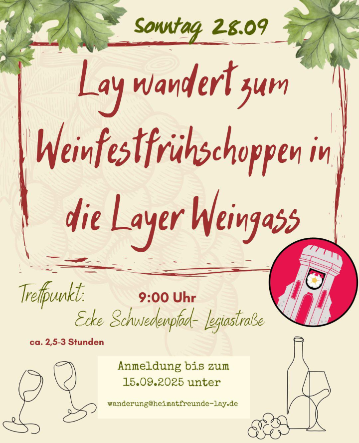 Einladung zum Weinfest